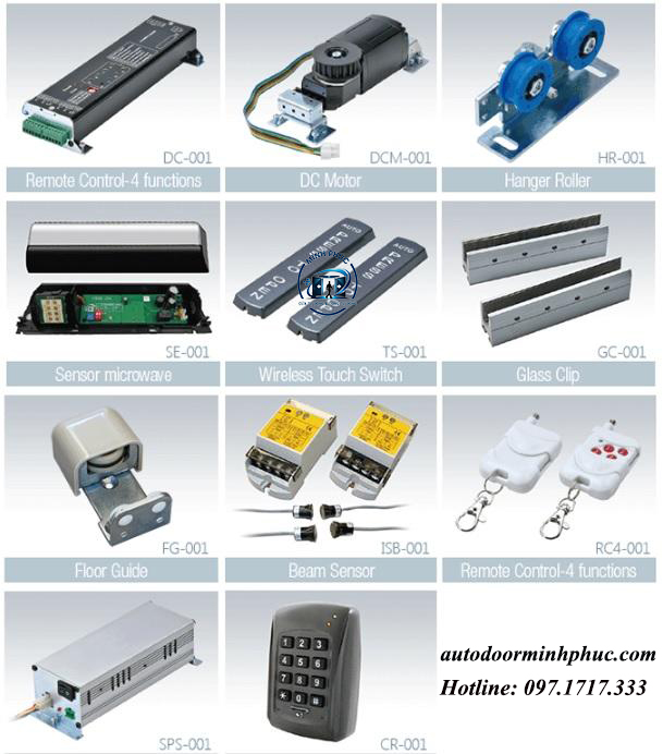 phụ kiện cửa tự động