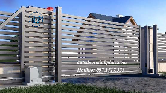 cổng trượt tự động