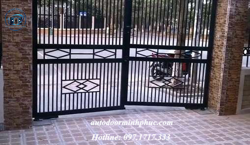 cổng tự động âm sàn