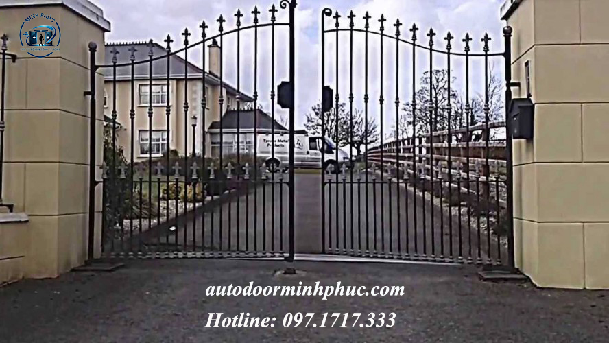 cổng tự động âm sàn