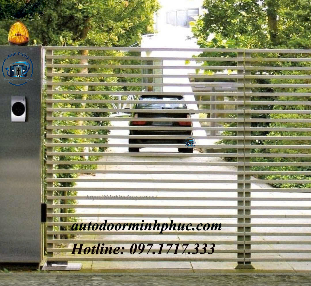 cổng tự động âm sàn
