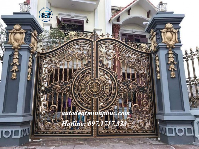 cổng tự động âm sàn