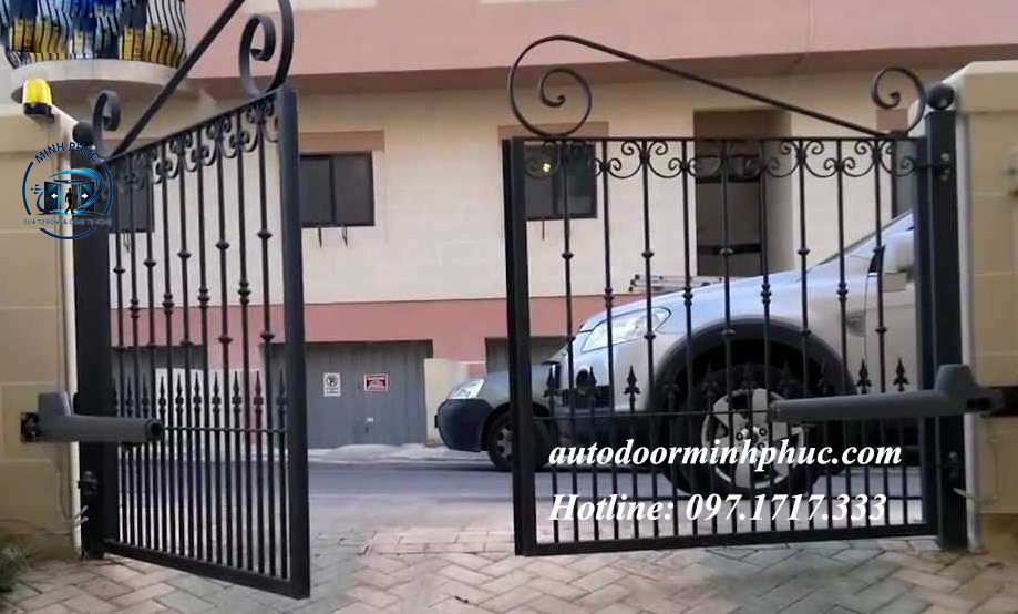 cổng tự động cánh tay đòn