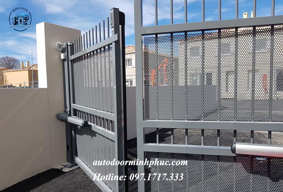 cổng tự động cánh tay đòn