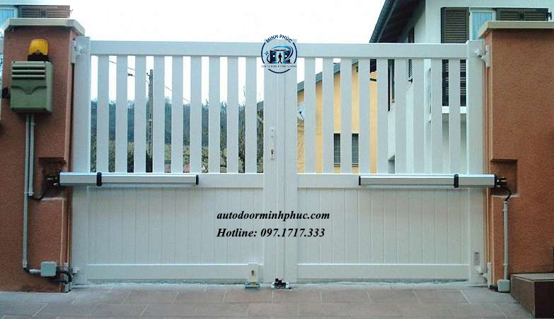 cổng tự động cánh tay đòn