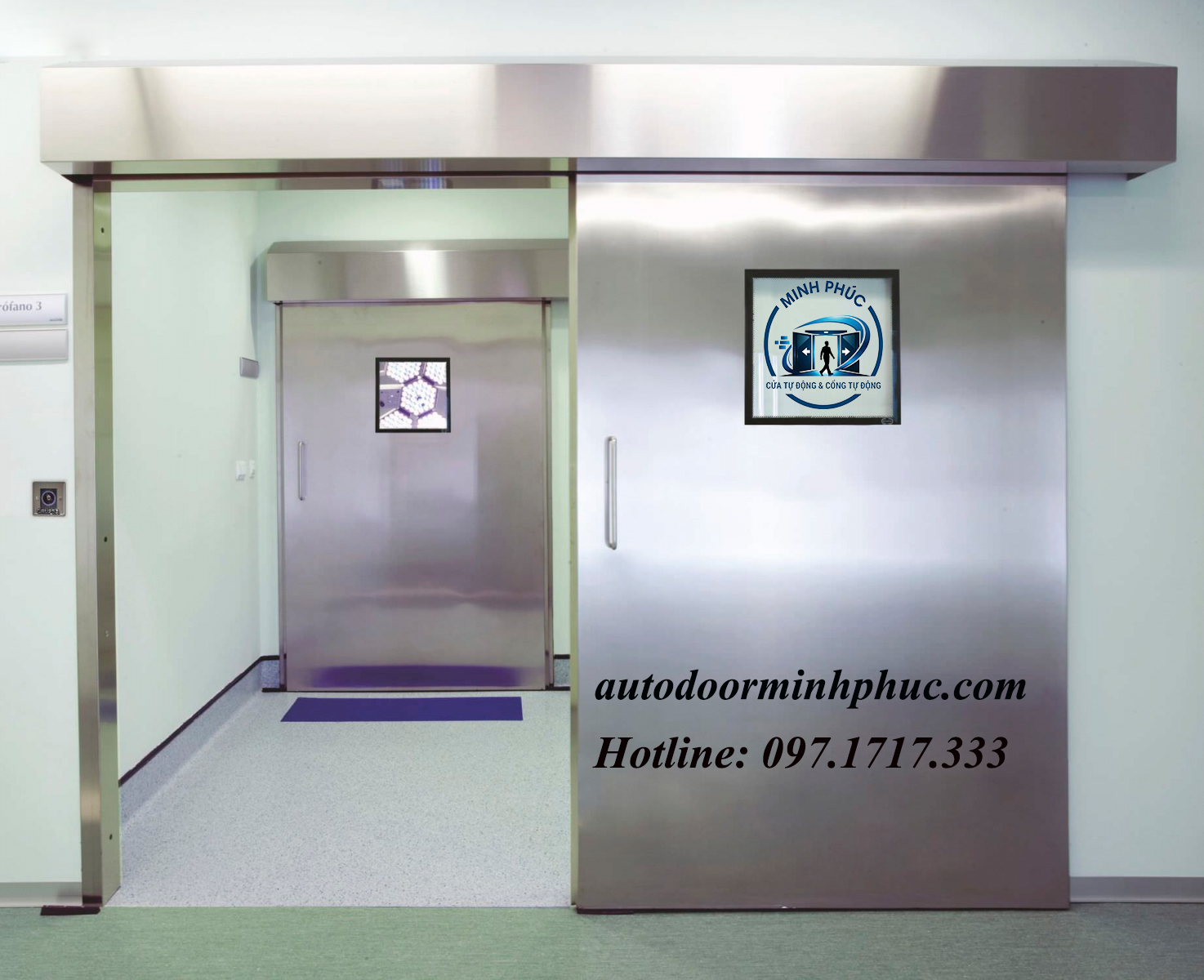 cửa tự động bệnh viện