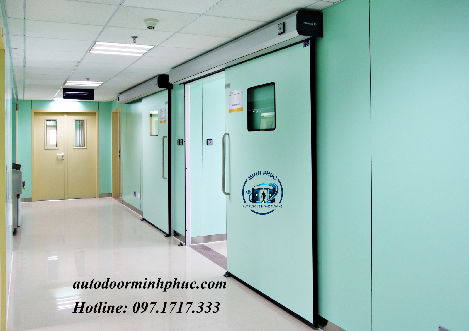cửa tự động bệnh viện