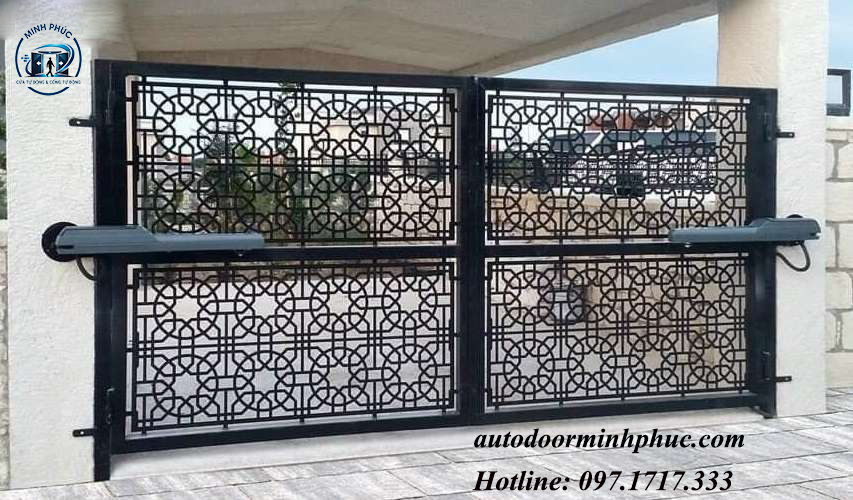 cổng tự động cánh tay đòn