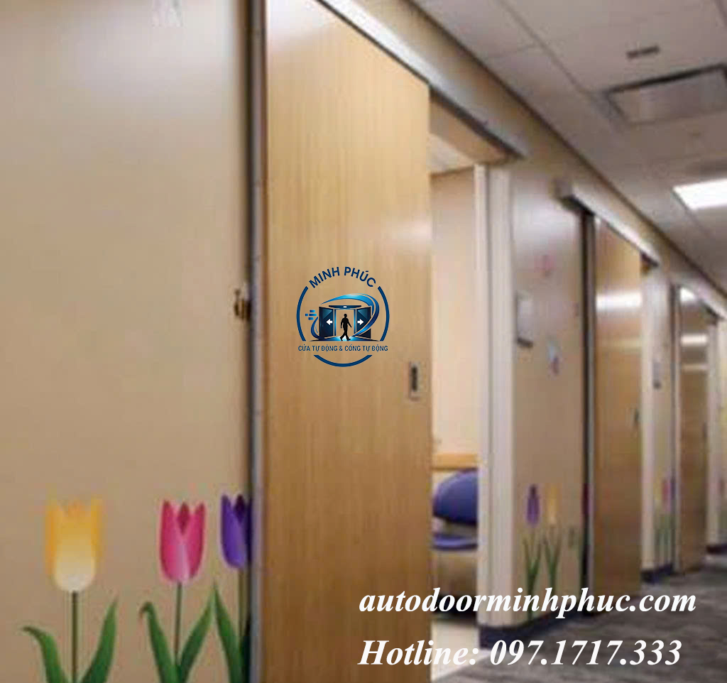 cửa trượt bán tự động