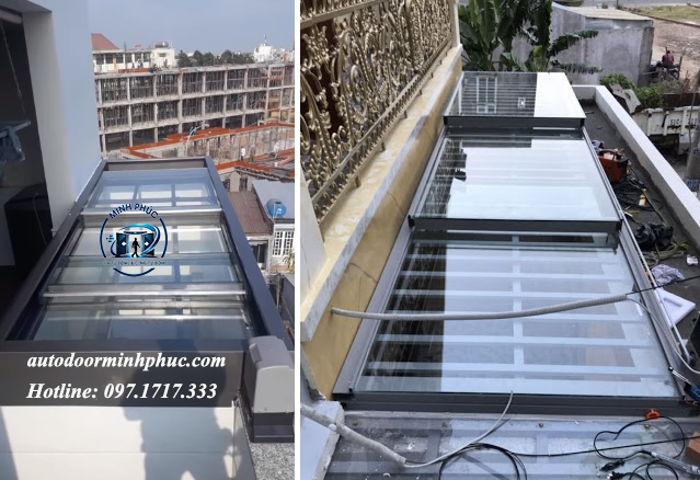 giếng trời tự động